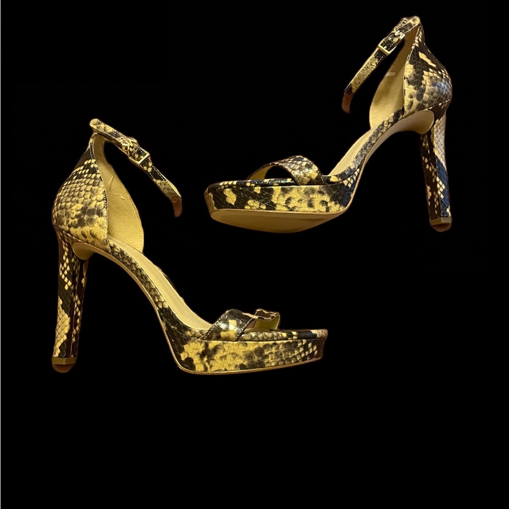 Micheal Kors Snakeskin platforms